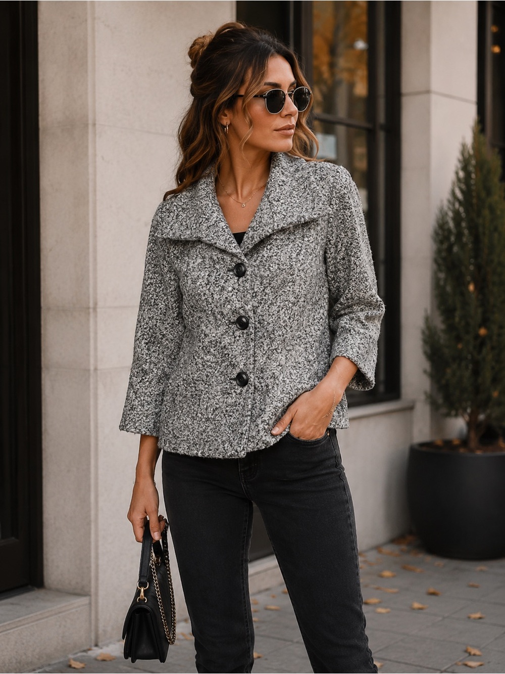 LTD Wool Blend Coat‎